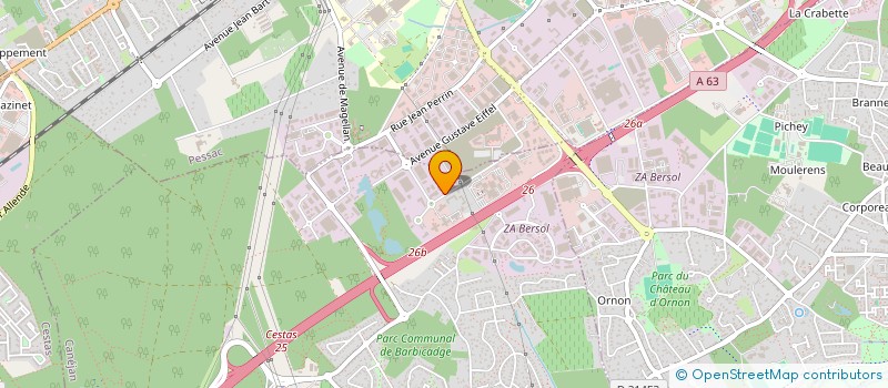 localisation de l'entreprise BBL  CANEJAN