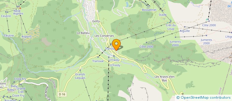 localisation de l'entreprise BBL LC à LA CLUSAZ