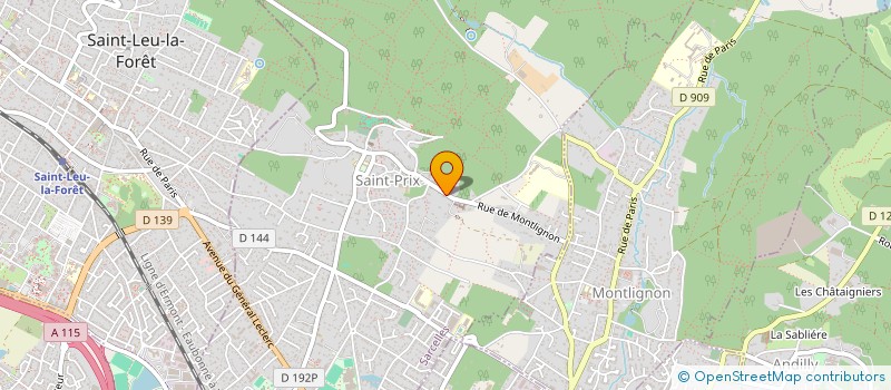 localisation de l'entreprise BBLC à SAINT-PRIX