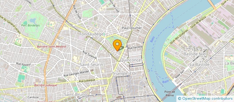 localisation de l'entreprise BBLE  BORDEAUX