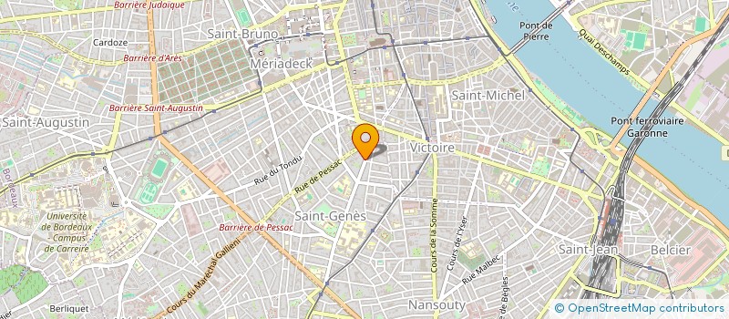 localisation de l'entreprise BBLH à BORDEAUX