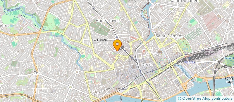 localisation de l'entreprise BBLM à NANTES