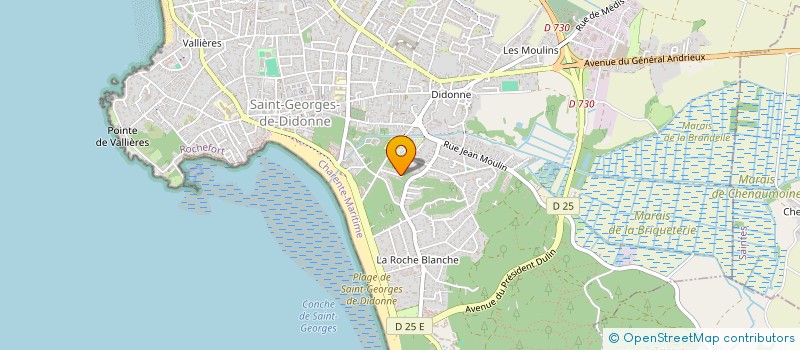 localisation de l'entreprise BBM  SAINT-GEORGES-DE-DIDONNE