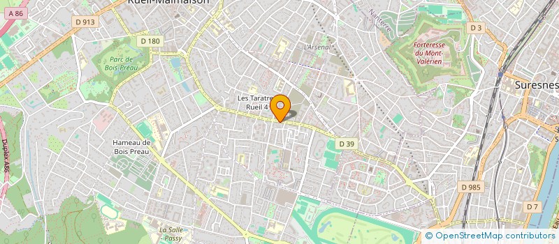 localisation de l'entreprise BBM CONSEILS à RUEIL-MALMAISON