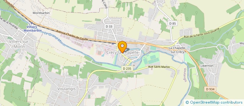 localisation de l'entreprise BBM INTERNATIONAL INVESTIGATIONS  CRECY-LA-CHAPELLE