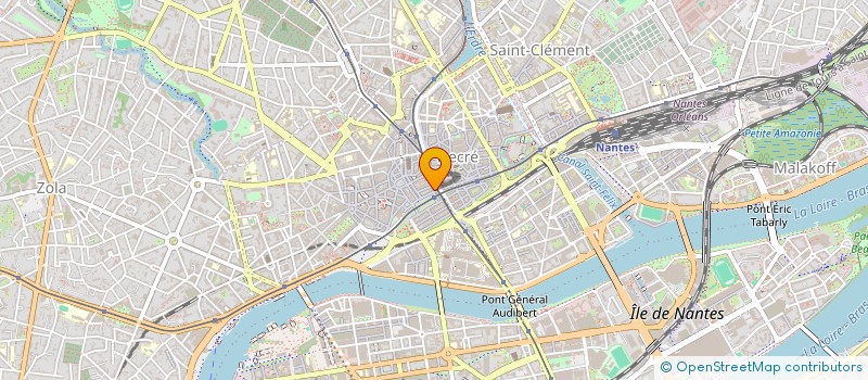 localisation de l'entreprise BBM INVEST IMMO CHARNASSERIE  NANTES