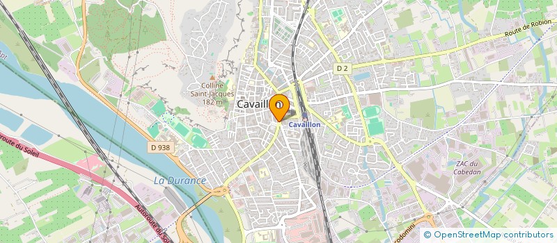 localisation de l'entreprise BBM LAUZANNE  CAVAILLON