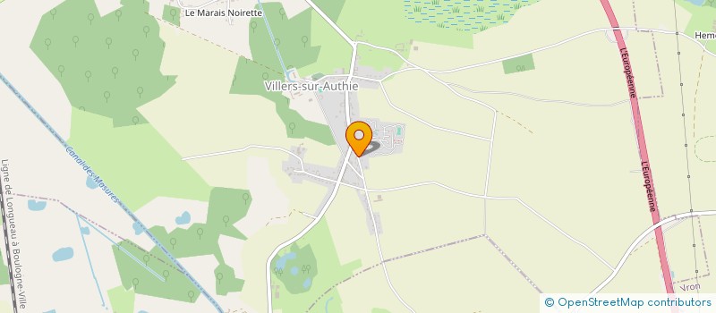 localisation de l'entreprise BBM PRODUCTIONS à VILLERS-SUR-AUTHIE