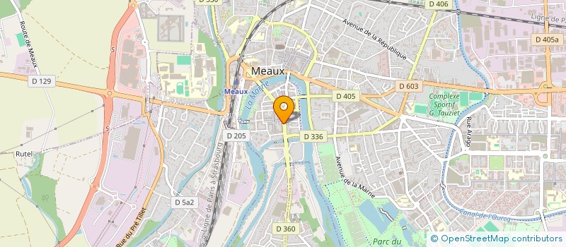 localisation de l'entreprise BBM TRANSPORT à MEAUX