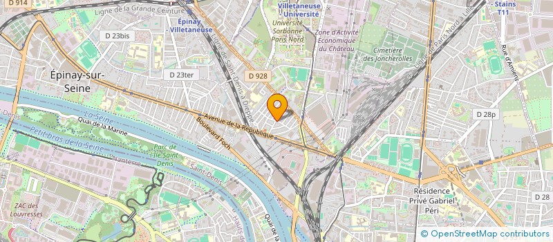 localisation de l'entreprise BBM VTC à EPINAY-SUR-SEINE