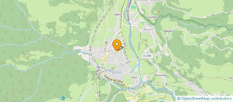 localisation de l'entreprise BBMB à LARUNS