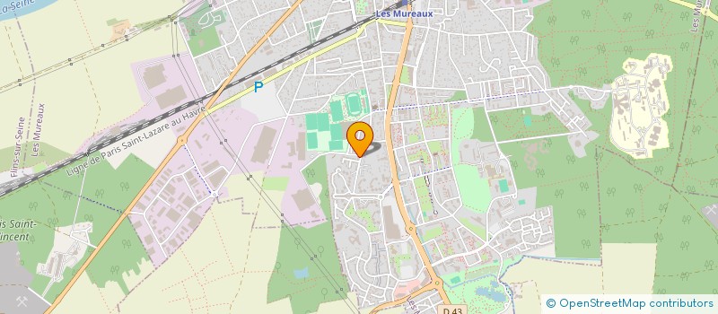 localisation de l'entreprise BBMGM à LES MUREAUX
