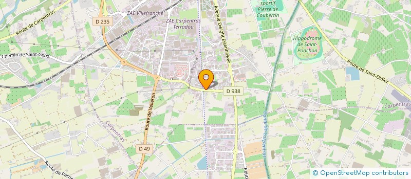 localisation de l'entreprise BBMSBTP SARL  CARPENTRAS