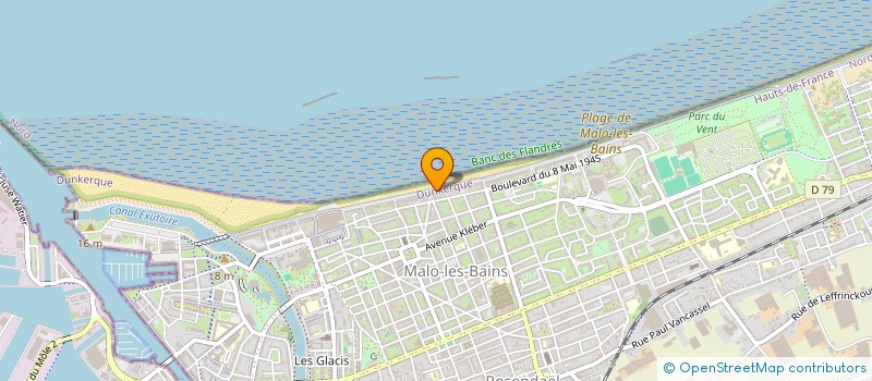 localisation de l'entreprise BBMV  DUNKERQUE