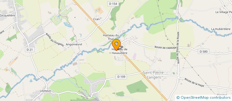 localisation de l'entreprise BBN IMMOBILIER  SAINT-PIERRE-LANGERS