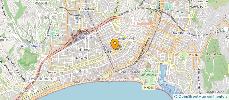 localisation de l'entreprise BBN INVEST  NICE