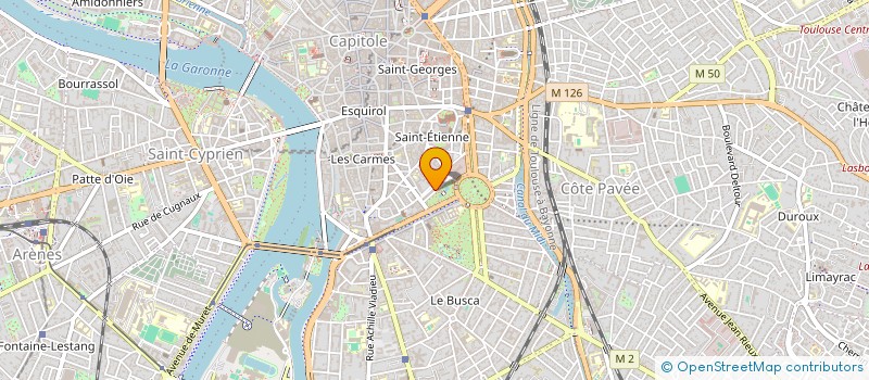 localisation de l'entreprise BBNG  TOULOUSE
