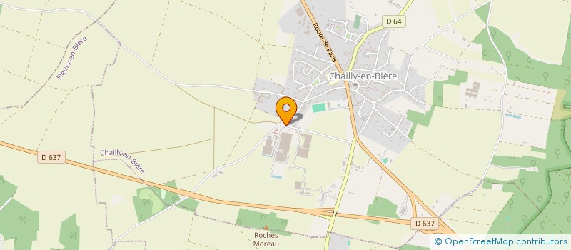 localisation de l'entreprise BBNRJ  CHAILLY-EN-BIERE