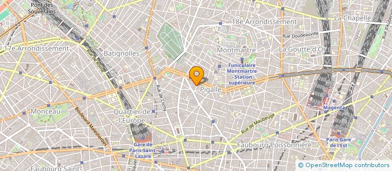 localisation de l'entreprise BBO PRODUCTION  PARIS