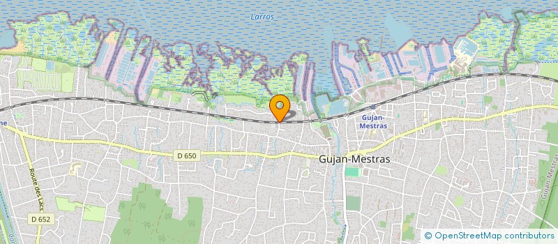 localisation de l'entreprise BBOIS  GUJAN-MESTRAS