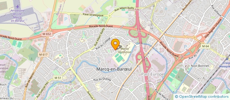 localisation de l'entreprise BBOYING OR GO OUT à MARCQ-EN-BARŒUL