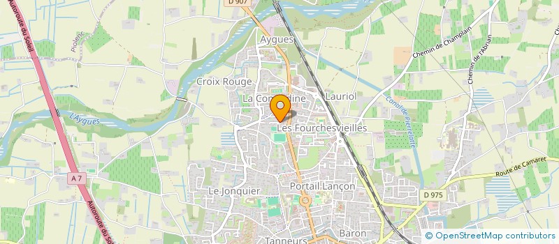 localisation de l'entreprise BBP PLAQUISTE à ORANGE
