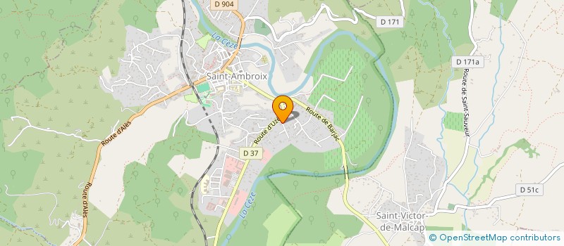 localisation de l'entreprise BBPJ  SAINT-AMBROIX