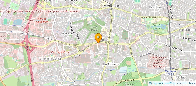 localisation de l'entreprise BBQ à MERIGNAC