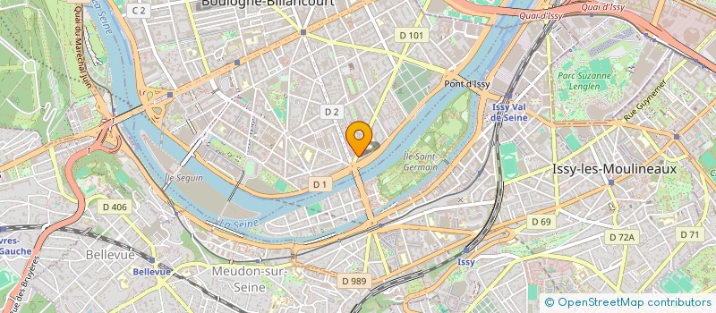 localisation de l'entreprise BBQ BOULOGNE à BOULOGNE-BILLANCOURT