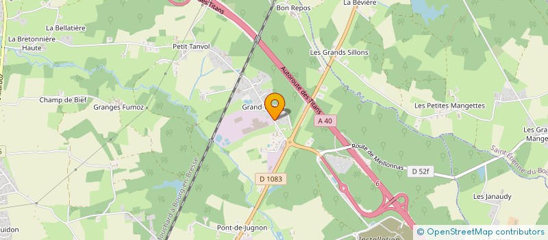 localisation de l'entreprise BBQ CONCEPT à VIRIAT