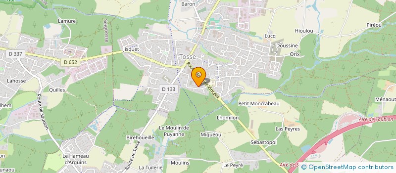 localisation de l'entreprise BBQ INVEST  TOSSE