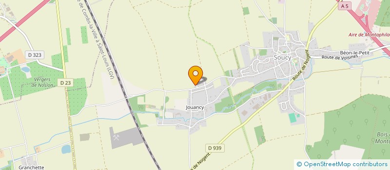 localisation de l'entreprise BBQ LOISIR  SOUCY