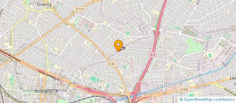 localisation de l'entreprise BBR  BOBIGNY