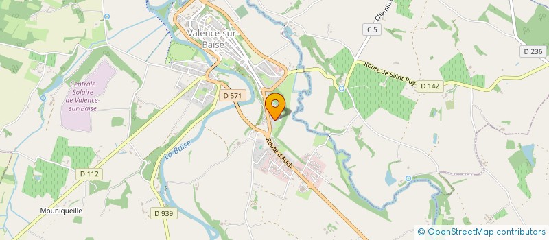 localisation de l'entreprise BBR  LAGARDERE