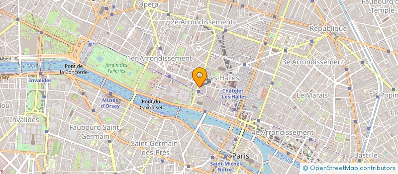 localisation de l'entreprise BBR BRAILLE à PARIS