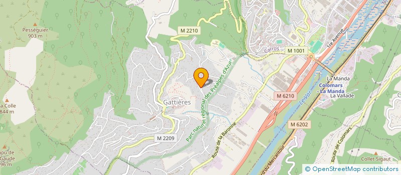 localisation de l'entreprise BBR PADEL BOURGES  GATTIERES