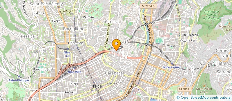 localisation de l'entreprise BBR SECURITE à NICE
