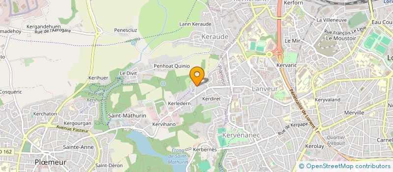 localisation de l'entreprise BBRG à PLOEMEUR