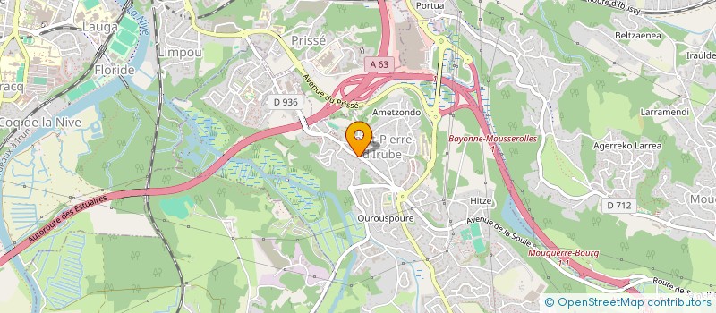 localisation de l'entreprise BBRM  FLOIRAC