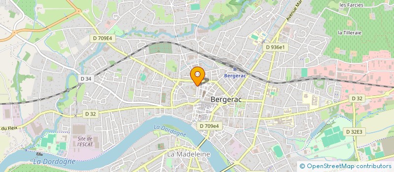 localisation de l'entreprise BBRM LE GAMBETTA à BERGERAC