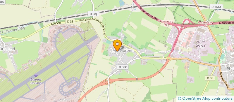 localisation de l'entreprise BBS  PHALSBOURG