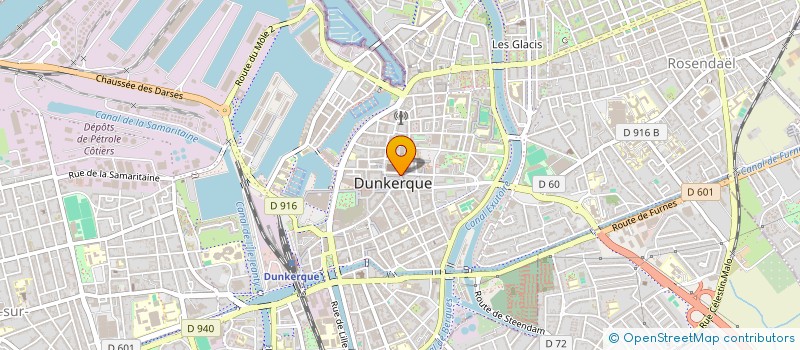 localisation de l'entreprise BBS à DUNKERQUE