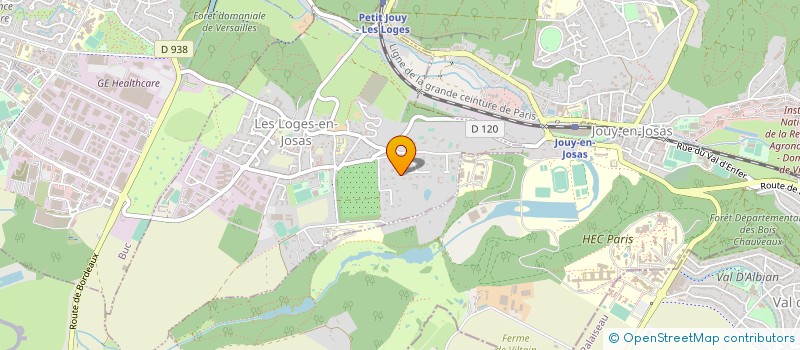 localisation de l'entreprise BBS  LES LOGES-EN-JOSAS