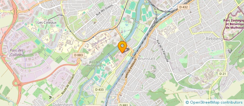 localisation de l'entreprise BBS à BOBIGNY