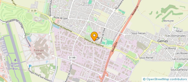 localisation de l'entreprise BBS BOILER & BURNER SERVICE  CHASSIEU