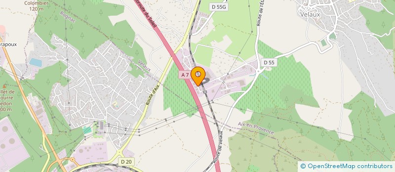localisation de l'entreprise BBS EVENTS à VELAUX