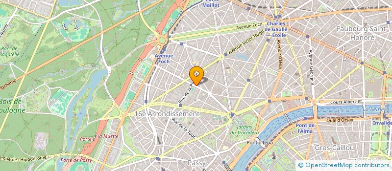 localisation de l'entreprise BBS FRANCE à PARIS