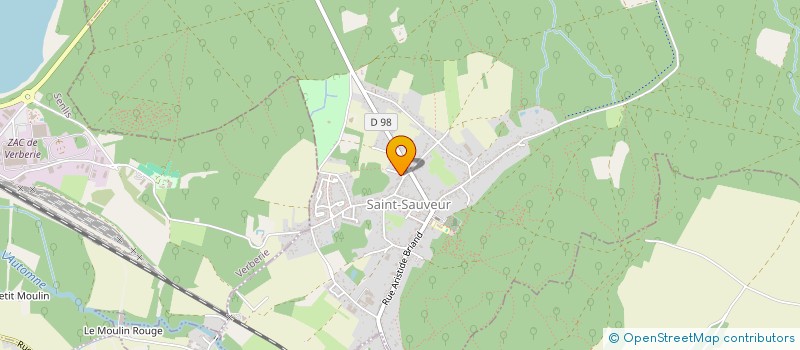 localisation de l'entreprise BBST  SAINT-SAUVEUR