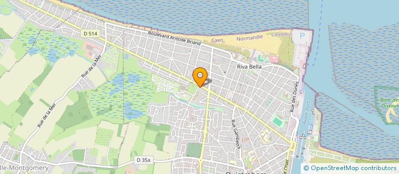 localisation de l'entreprise BBT  OUISTREHAM