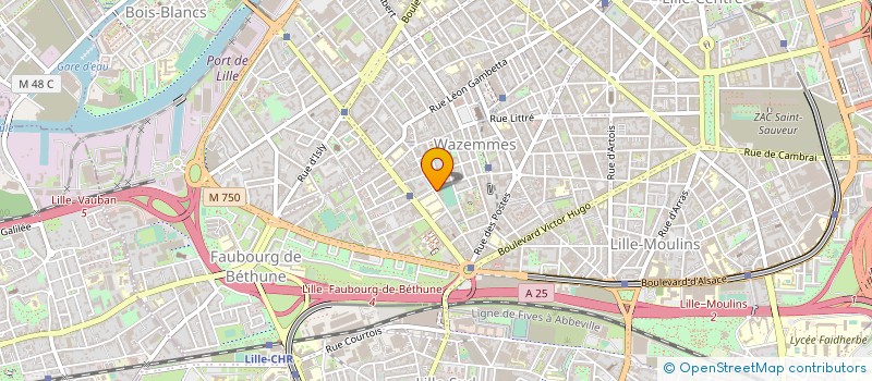 localisation de l'entreprise BBT à LILLE